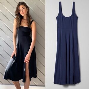 Wilfred Free Navy Maxi Dress - Size L